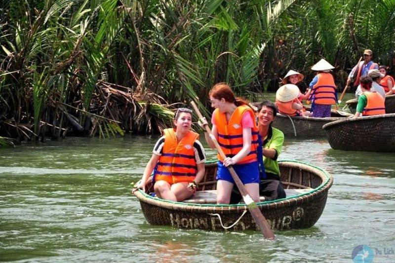 Discovering Cam Thanh Coconut Village: Basket Boat Ride and Local Fishing Experience - PRIVATE TOUR